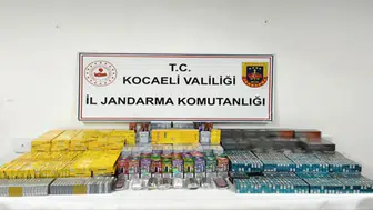 Kocaeli'de araçlardan servet çıktı ! 8 milyon liralık kaçak ürün yakalandı