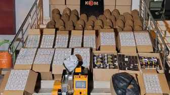 Afyonkarahisar'da kaçak tütün ve makaron operasyonu : 3 yakalama