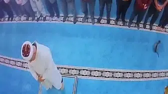 Erzurum'da camide kediyi tekmeleyen şahıs gözaltına alındı