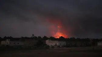 Halep'te askeri sahada patlama : 4 yaralı