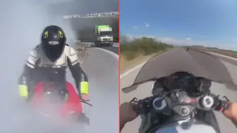 Hatay’da motosikletiyle tehlikeli hareketler yapan sürücüye 53 bin lira ceza