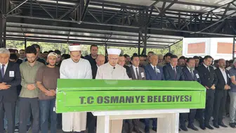 Osmaniye’de öldürülen öğretmen son yolculuğuna uğurlandı