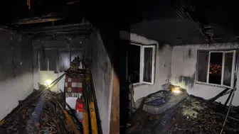Burdur'da Müstakil Evde Korkutan Yangın: Çatı Kül Oldu
