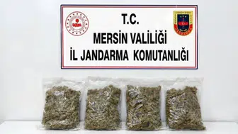 Mersin’de uyuşturucu operasyonu : 2 kilo 100 gram esrar ele geçirildi