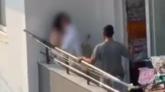Adana'da kadına şiddet skandalı : Sopalı saldırgan kısa sürede yakalandı