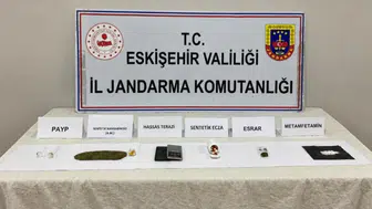 Eskişehir'de jandarmadan uyuşturucu baskını : 1 şüpheli tutuklandı