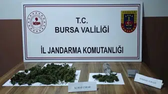 Bursa İnegöl'de uyuşturucu operasyonu: Evde 1 kilodan fazla esrar çıktı