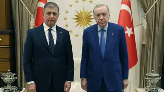 Cumhurbaşkanı Erdoğan, İzmir Büyükşehir Belediye Başkanı Tugay'ı kabul etti