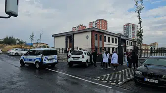 Kayseri'de okul önünde panik