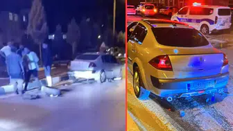 Yozgat'ta otomobil ile kamyonetin çarpışması sonucu 5 kişi yaralandı