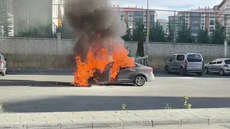 Erzurum Palandöken'de dehşet anları