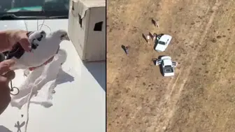 Van'da dronla tespit edilen yasa dışı avcıya ceza yağdı