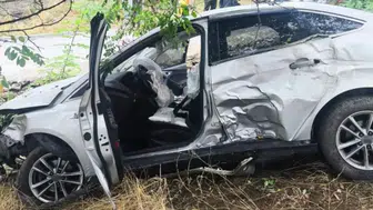 Bilecik’te otomobil şarampole uçtu