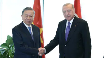 Cumhurbaşkanı Erdoğan, Vietnam Devlet Başkanı To Lam ile görüştü