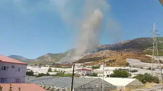 Mersin Bozyazı'da orman yangını