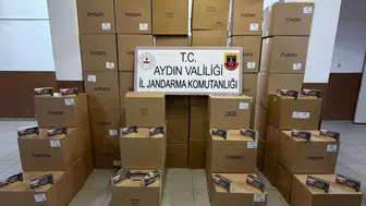 Aydın'da kaçakçılık operasyonu : 630 bin makaron ele geçirildi
