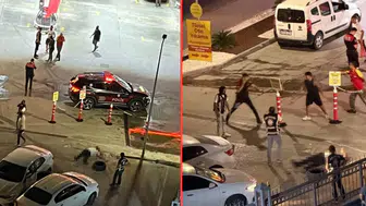 Trafik polisini vuran korsan taksici intihar girişiminde bulundu