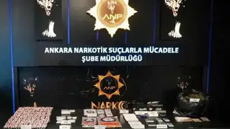 Ankara'da uyuşturucu operasyonu