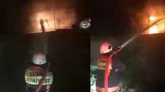 Adıyaman Besni'de ev yangını
