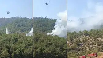 Adana Kozan'da orman yangını
