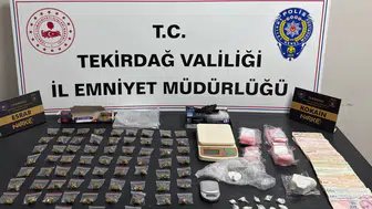 Tekirdağ'da uyuşturucu operasyonu : 220 şüpheliye işlem