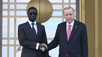 Erdoğan, Senegal Cumhurbaşkanı Faye ile görüştü