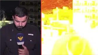 Lübnanlı muhabir, canlı yayında hava saldırısına uğradı