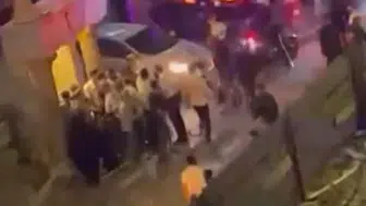 Küçükçekmece'de düğünde başlayan kavga sokakta son buldu