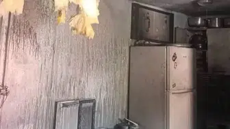 Antakya'da konteyner yangını söndürüldü