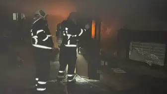 Karabük'te 5 katlı apartmanda yangın : 2 kişi dumandan etkilendi