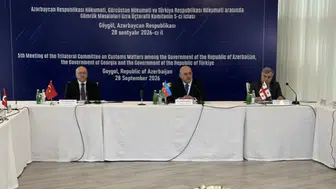 Türkiye-Azerbaycan-Gürcistan Ortak Gümrük Komitesi Gence'de toplandı