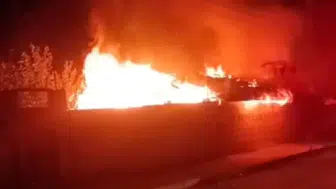 Çorum Alaca'da tandır evinde yangın çıktı: Yapı kullanılamaz hale geldi
