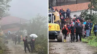 Trabzon Valiliği'nden 'heyelan' açıklaması : Olayın iş kazası niteliğinde değerlendirilmesi istendi