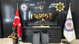 Van Ferit Melen Havalimanı'nda 2 kilo 100 gram uyuşturucu ele geçirildi