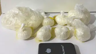 Bandırma'da dur ihtarına uymayan motosikletli kaçtı : Üzerinden 153,57 gram metamfetamin çıktı