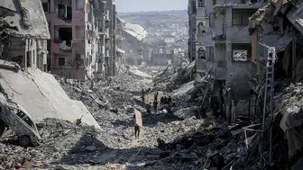 Gazze’de yerinden edilenlerin çadırlarına saldırı