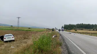 Kastamonu Daday'da 2 otomobil çarpıştı : 5 yaralı