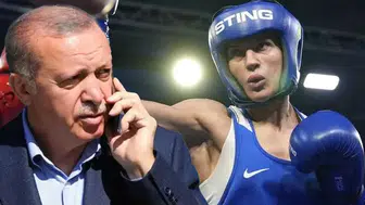 Erdoğan, Avrupa şampiyonu Hatice Akbaş'ı telefonla kutladı