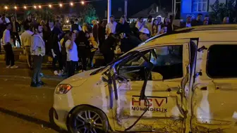 Bartın'da düğün sonrası feci kaza : 21 kişi yaralandı