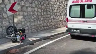 Adıyaman'da motosiklet kazasında sürücü ağır yaralandı