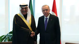 Cumhurbaşkanı Erdoğan, Kuveyt Veliaht Prensi Al-Sabah ile görüştü