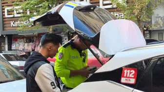 Kazanın ardından sürücüye yumruk attı : 180 bin lira ceza