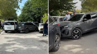 Elazığ’da zincirleme trafik kazası: 4 araç birbirine girdi, 8 yaralı