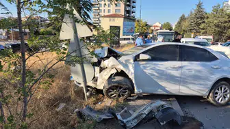 Eskişehir'de 4 araçlı zincirleme kaza : Yaralılar var