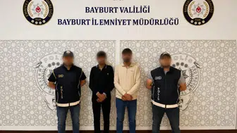 Bayburt’ta sahte belge kullanan 2 düzensiz göçmen yakalandı
