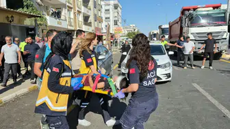 Adıyaman'da motosikletler çarpıştı : 3 yaralı