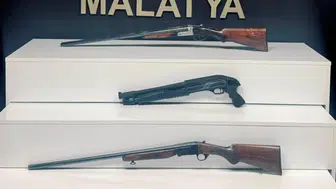 Malatya’da yasa dışı silah ticareti operasyonu : 3 şüpheli gözaltında