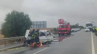 Eskişehir'de tır otomobile çarptı: 2 kadın hayatını kaybetti