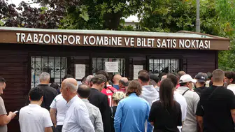 Trabzonspor-Galatasaray derbisine yoğun ilgi