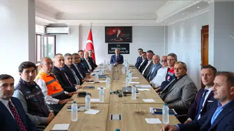 Rize Derepazarı'nda sel ve heyelan sonrası kritik toplantı